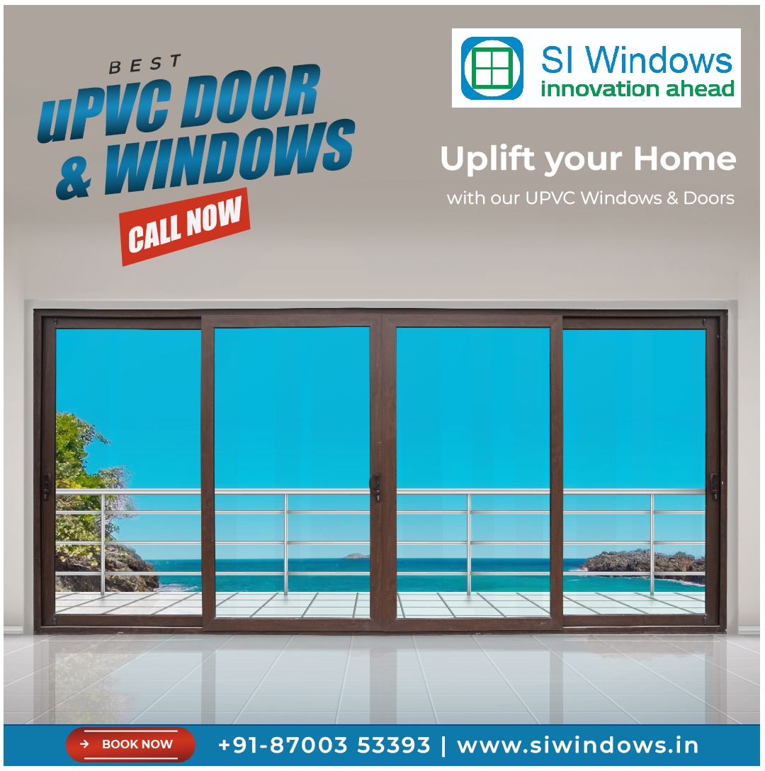 Upgrade your home with #SIWindows UPVC doors and windows, combining style and durability for a modern living experience.
#UPVCWindows #UPVCDoors #EnergyEfficient #WeatherResistant #HomeImprovement #SIWindowsIndia #SecureLiving #LowMaintenance