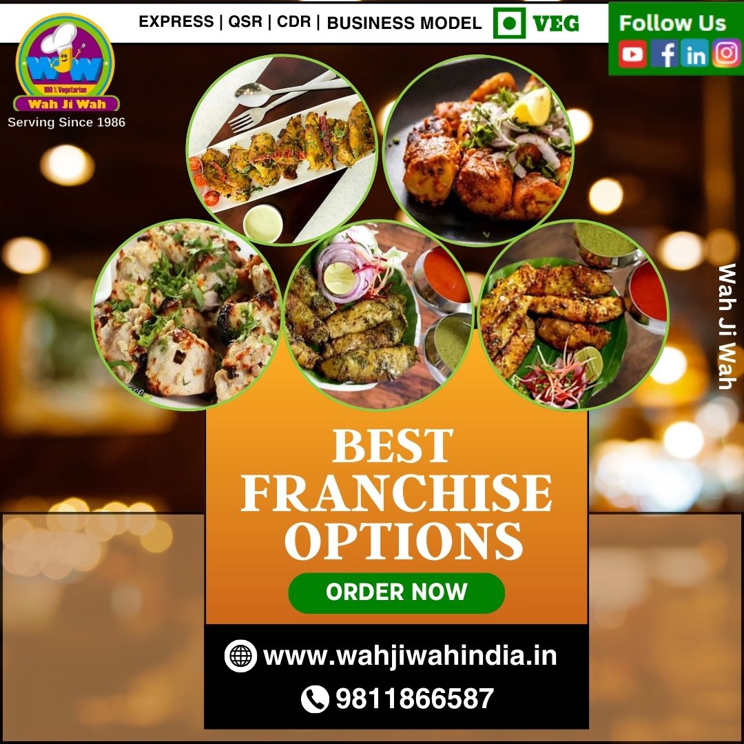 'Survive the ultimate culinary experience by purchasing a Wah Ji Wah franchise! Take part in the taste revolution and share happiness with each delectable bite. 
#WahJiWah #wahjiwahfranchise #franchiseforsale #franchiseopportunity #FranchiseChallenge #soyachaap