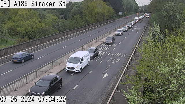 🚘Congestion
📌A19 Northbound Tyne Tunnel #SouthTyneside
ℹ️ Traffic is building up on the approach to the Southern Portal in Jarrow.