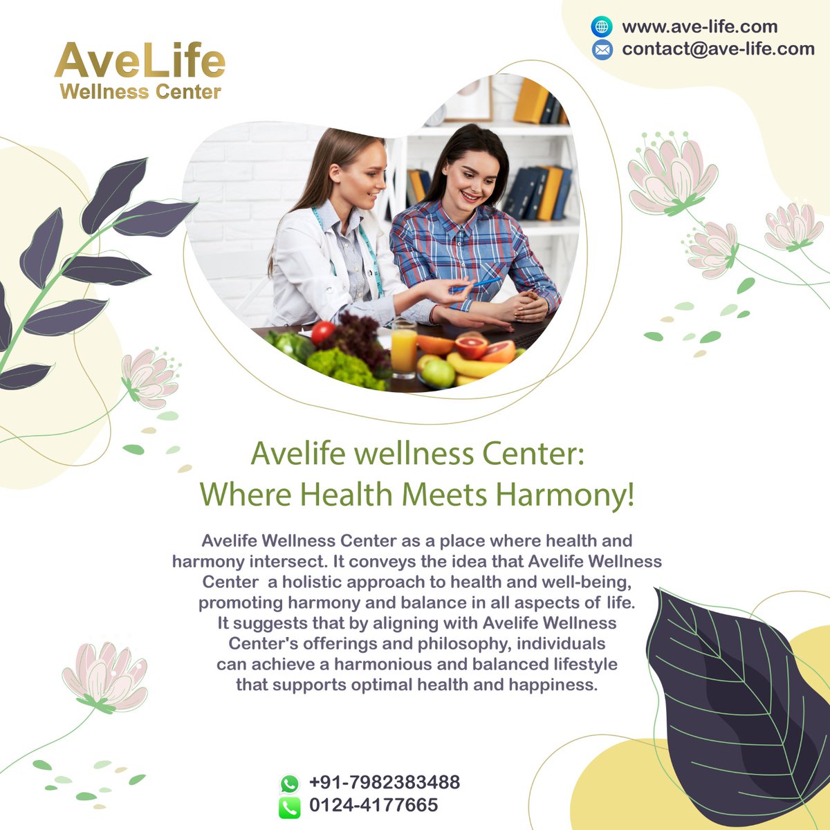 'Dive into a world of wellness with AveLife! Personalized diet plans and expert guidance await you🍽️ #wellnessgoals 
#nutritioninvestment #avelifewellness
#avelifewellnesscenter
#dietcounselling
#supportivecare
#healthiertogether
#oncologist
#radiotherapy
#chemotherapy
#Everyone