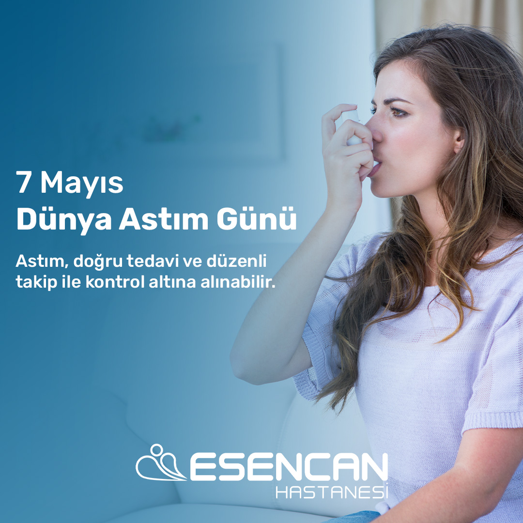 7 Mayıs Dünya Astım Günü

Her yıl mayıs ayının ilk salı günü farkındalığı artırmak için “Dünya Astım Günü” olarak kutlanır. 

#EsencanHastanesi   #7MayısAstımGünü