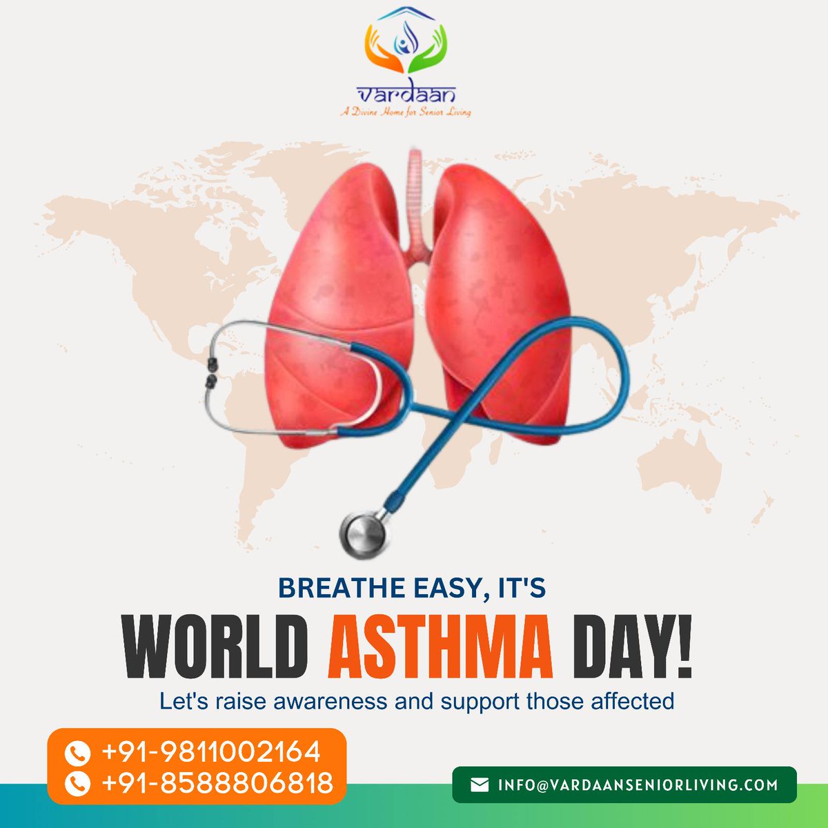 World Asthma Day
Breathing is life.... Let us work together for a cleaner and healthier environment to stay safe from Asthma.

#WorldAsthmaDay #Asthma #AsthmaAwareness #AsthmaProblems #Health #AsthmaRelief #Asthmatic #RespiratoryTherapist #AsthmaAttack #COVID #FYP #LifeSupport