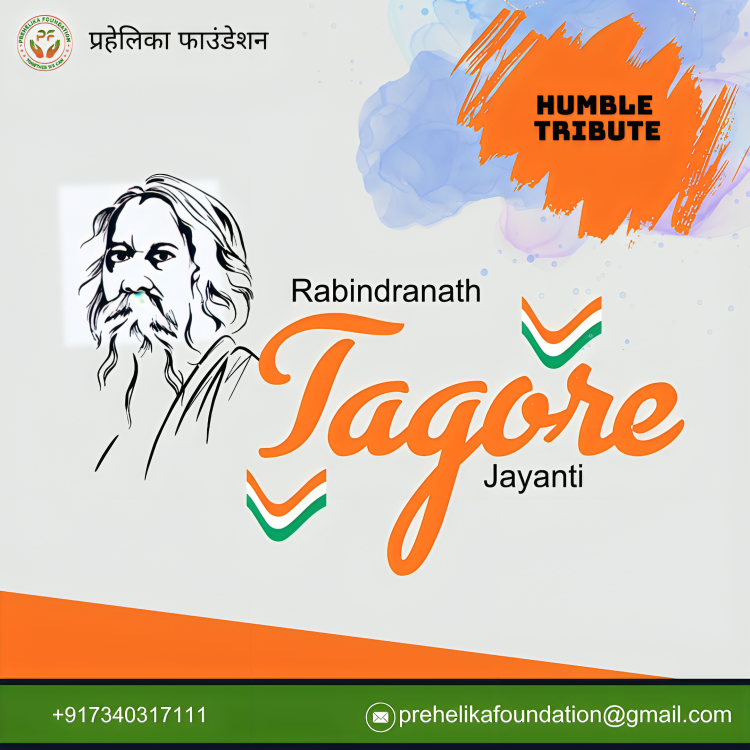 Happy Tagore Jayanti! May his classic literature serve as a guide on your journey. Happy Birthday to the Bard of Bengal! I wish that his literary legacy continues to shine brighter with each passing year.

Like
Share
comment

#celebration #specialday #party #ravindranathtagore