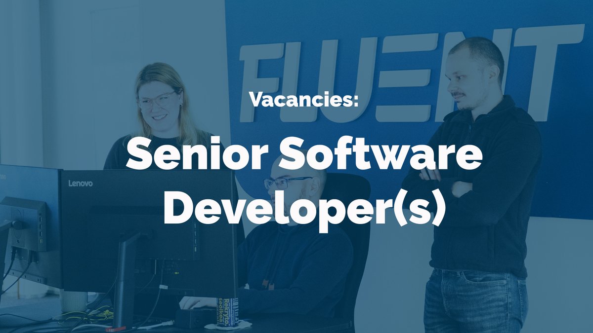 Voilà! Things are progressing in Fluent in such a way that now is the time to get more hands on deck. 💪
 
➡ You can read the whole job announcement here: fluentprogress.fi/avoimet-tyopai…

#FluentProgress #jobopening #SoftwareDevelopment