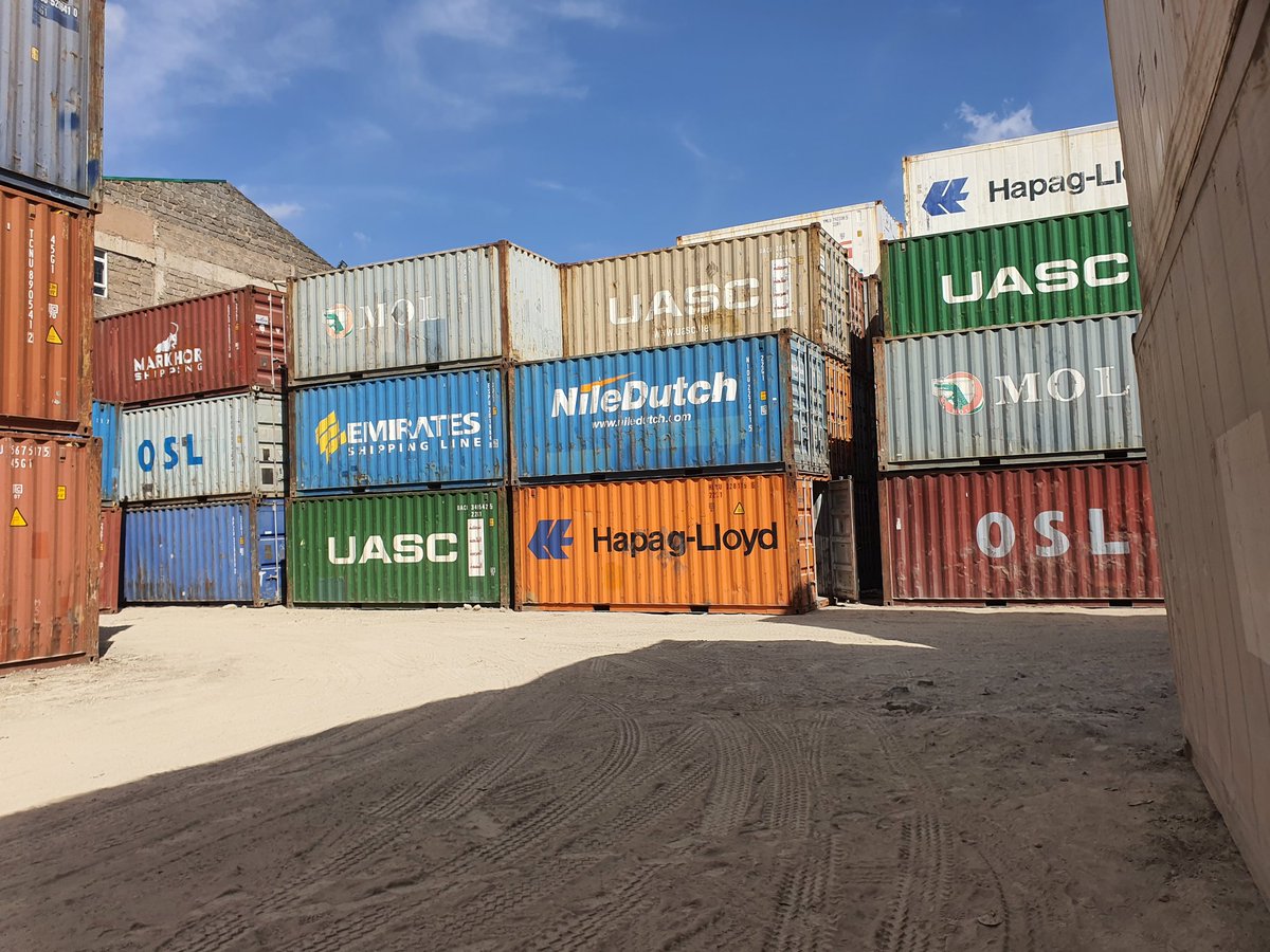 20FT & 40FT PLAIN CONTAINERS ✅️💯
Container sale and fabrication. 
Call us on 0724770653
Email; jane@containerskenya.com #Migunamiguna #Embarrassing #Runda #Sifuna #Firstonetermpresident