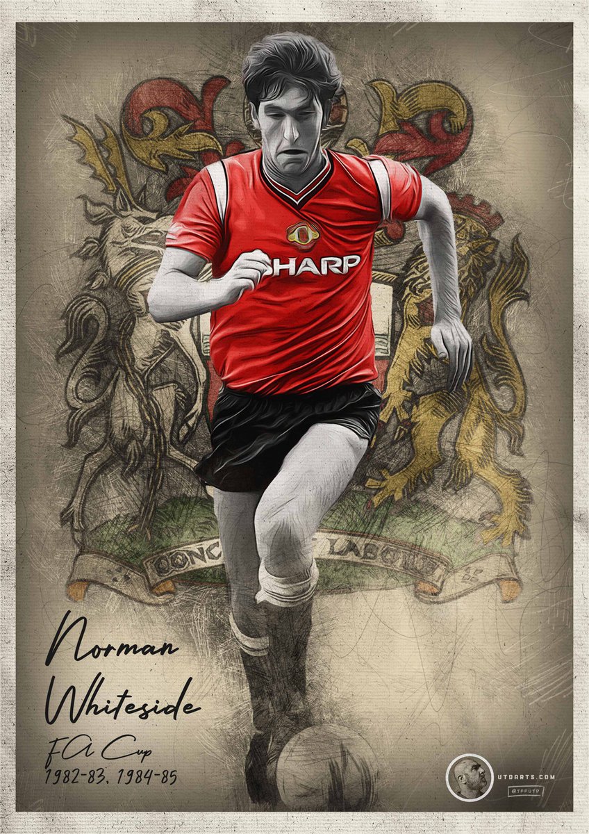 Happy Birthday to the great Norman Whiteside who turns 59 years young today 🇾🇪 “I did exactly what the supporters dreamed themselves of doing in my position. I kicked lumps out of Liverpool. I became their rep on the pitch…' Have a great day legend 🍷 @NormanWhiteside