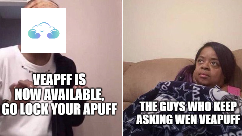 Yes, its finally here. 

Go lock your $APUFF now and enjoy som boosted yield.