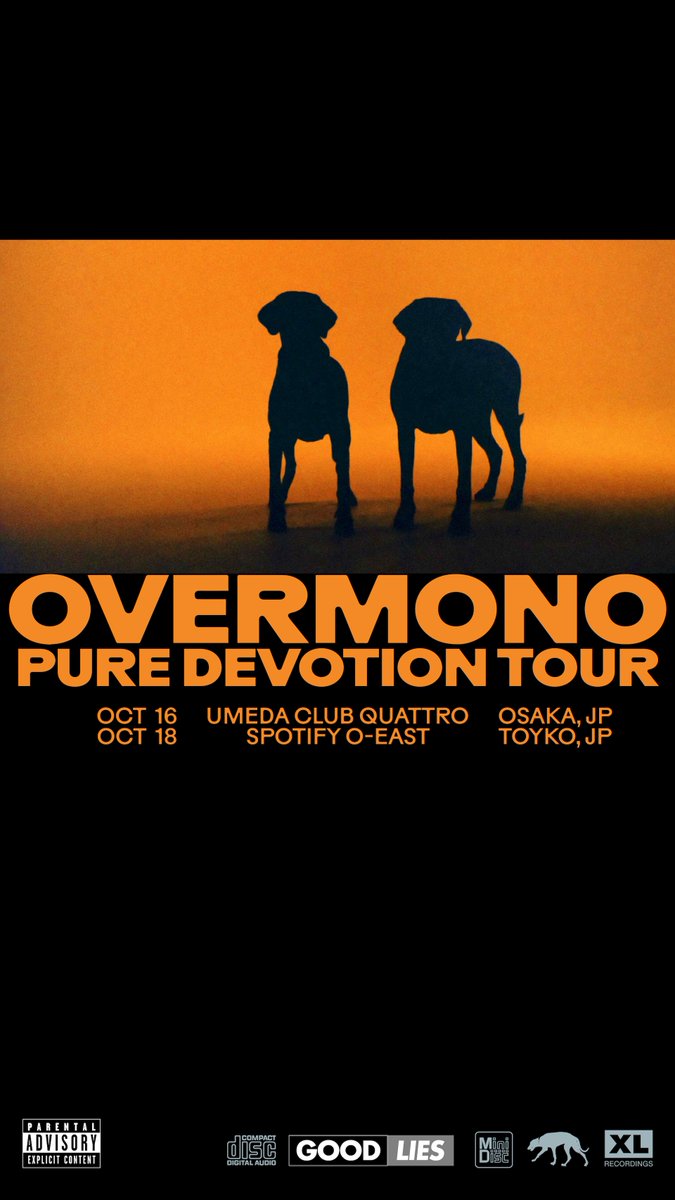Overmono、待望の単独ジャパンツアーを10月に東京と大阪で開催 昨年のフジロックではRED MARQUEEを熱狂のダンスフロアに