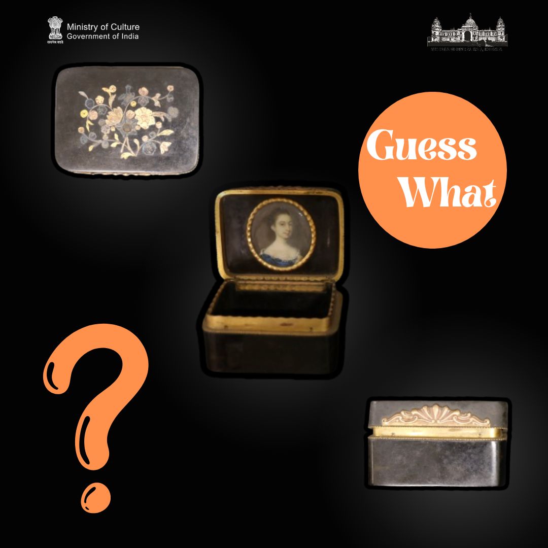 Guess the object!
As we explore the past with this exquisite accessory, let your imagination run wild!
Share your guesses and let's unravel the mysteries of the past, together! 
From the reserve collection of Victoria Memorial, Kolkata
#victoriamemorialhall #ObjectStorage