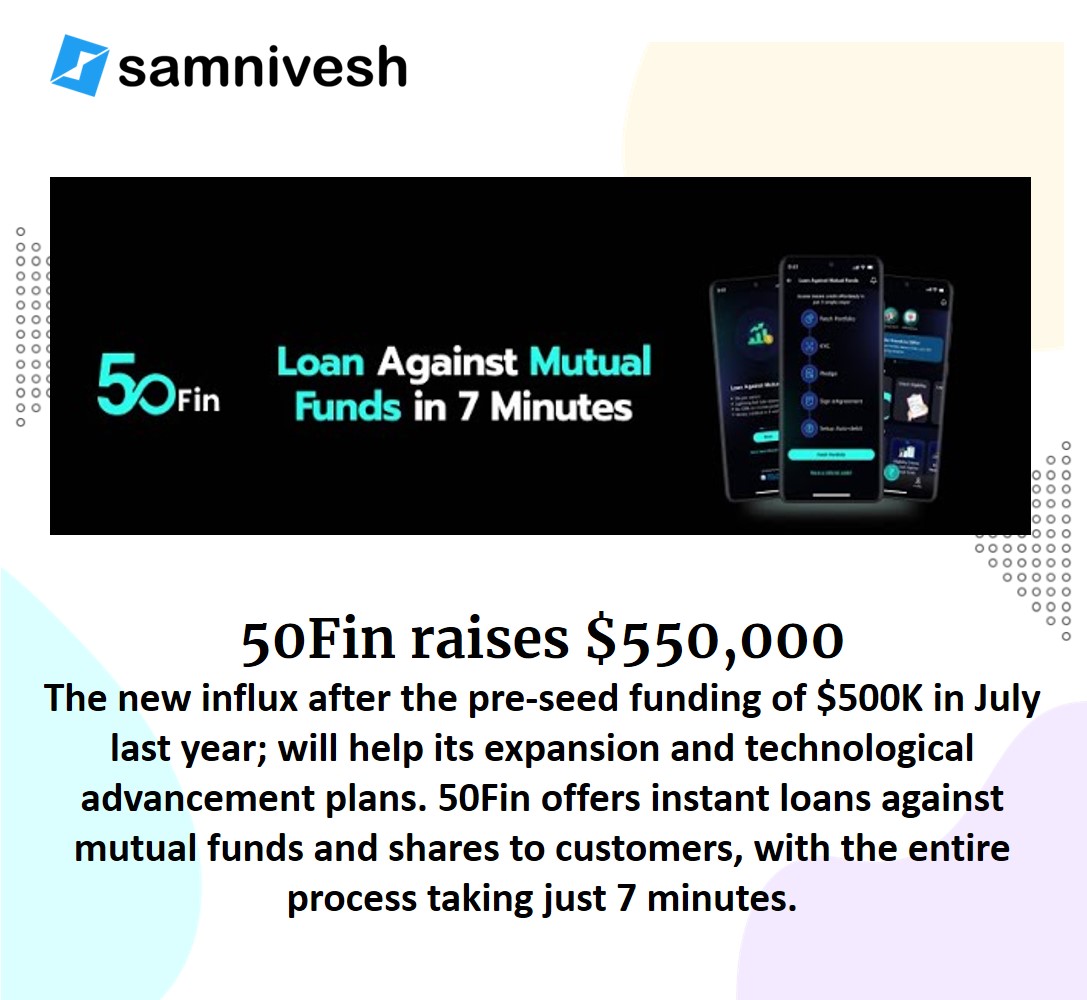 #startupbusiness #startupfunding #startupsuccess #startup #startupindia #startupcommunity #InvestorCommunity #samnivesh #pitchdeck #funding #startupindia #loan #LoanAgainstSecurities #loanagainstmutualfund #MutualFundsInvestment #50fin #institutionalfunding #institutionalinvestor