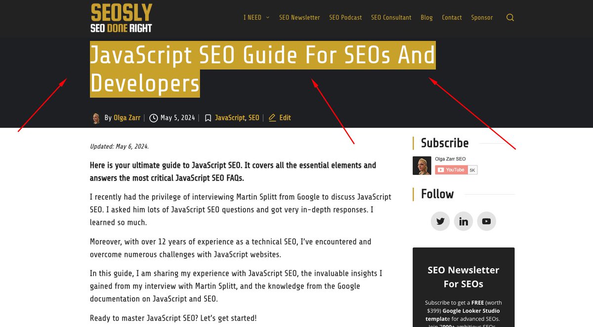 🤔 Have you ever wondered how JavaScript affects your website's SEO? I'm thrilled to share the most comprehensive guide on JavaScript SEO on Earth!😱 seosly.com/blog/javascrip… This massive 10,000-word guide is packed with my experiences, insights, and advice, as well as…