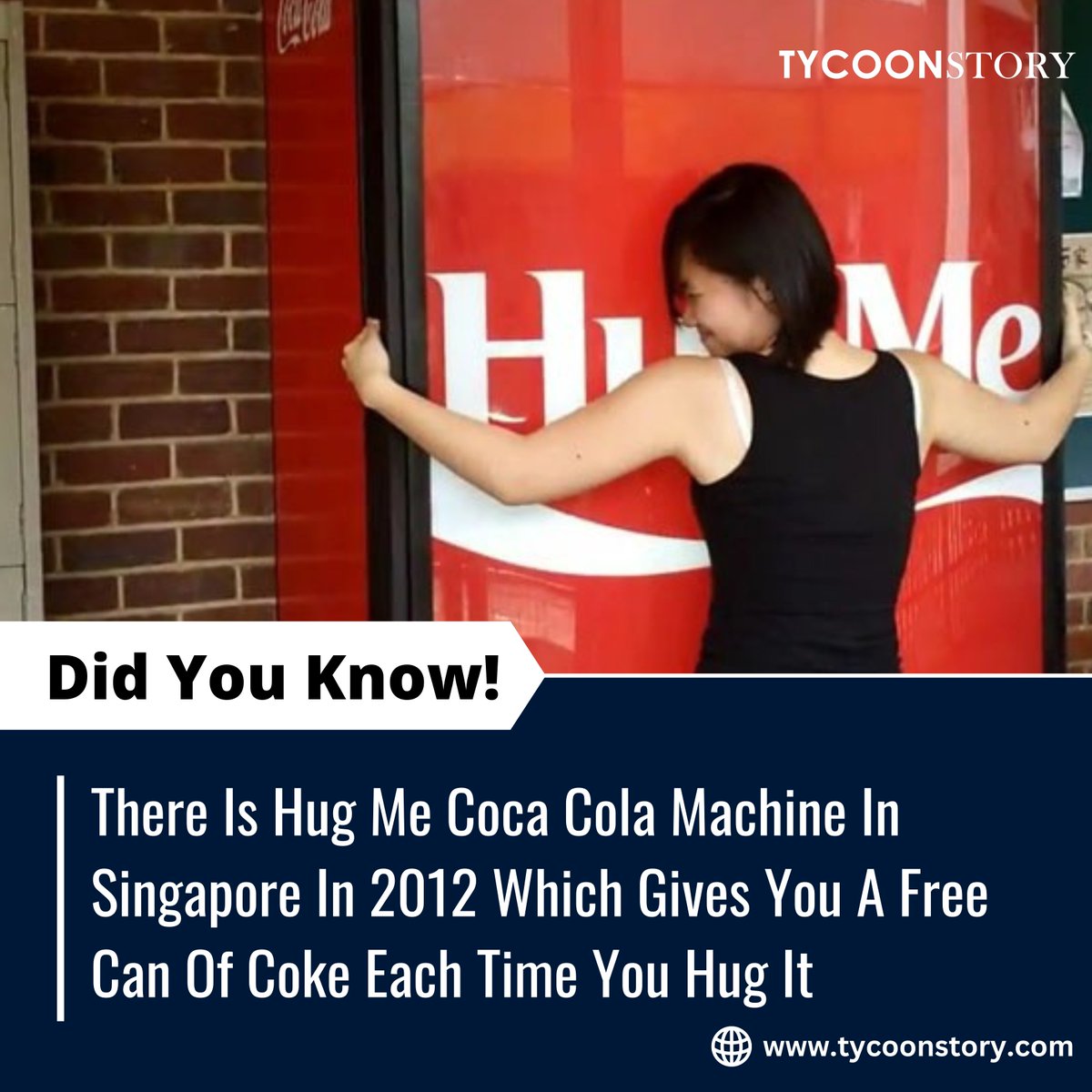 #DidYouKnow

#cocacola #vendingmachine #ShareACoke #MemorableExperience #brandengagement #singaporeevents #BrandExperience #communityengagement #viralmarketing #CocaColaLove #spreadhappiness