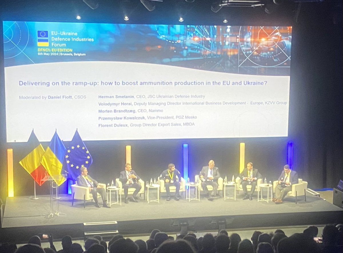 It was a great honor to represent @PGZ_pl during the #EU-Ukraine #Defence #Industries #Forum in #Brussels. 

@EU_Commission @eu_eeas @MAPGOVPL @UA_EUMission @pkowalczuk_opl 

Unity is a strength 
Slava Ukraini