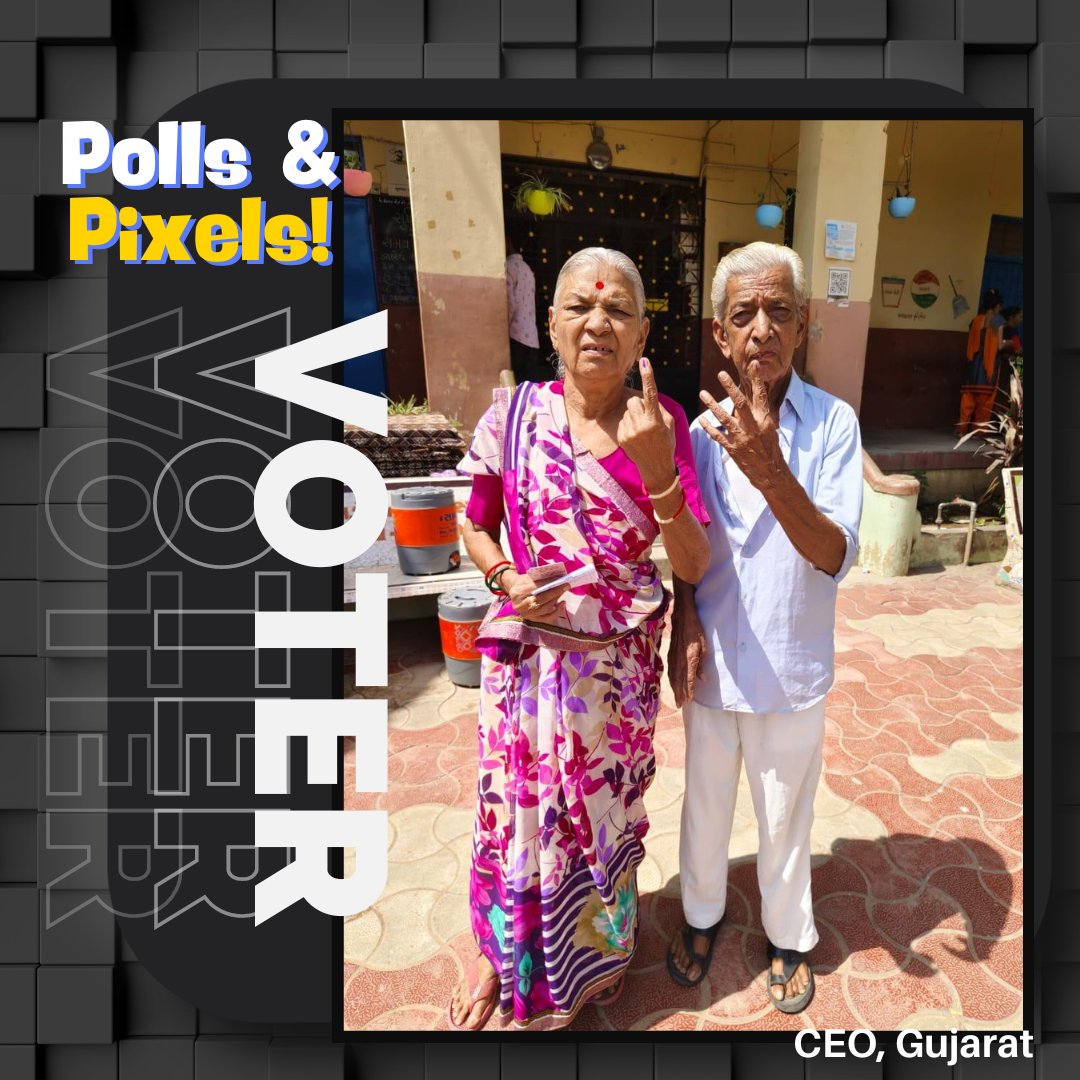 Polls & Pixels Proud Family Voting #IVoteforSure #MeraVoteDeshkeliye #ChunavKaParv #DeshKaGarv #LokSabhaElection2024