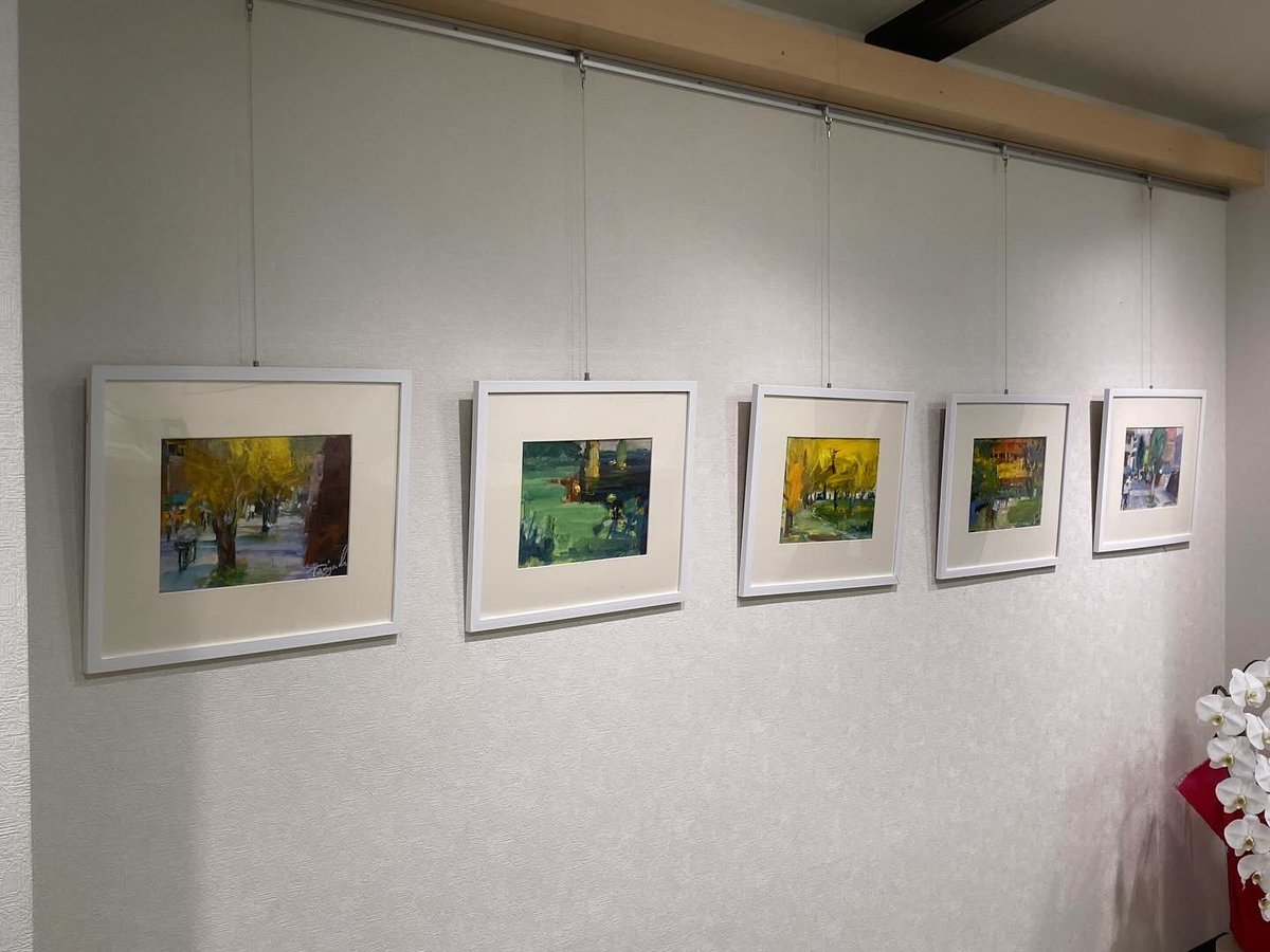 artgallerygrace's tweet photo. #谷口善昭 水彩画展
本日7日(火)より開催です。31日（金）まで
10時30分〜17時（最終日15時）
土曜日11日、18日、25日休廊

ぜひお越しください。お待ちいたしております。 https://t.co/Hx1mEjeiXY
