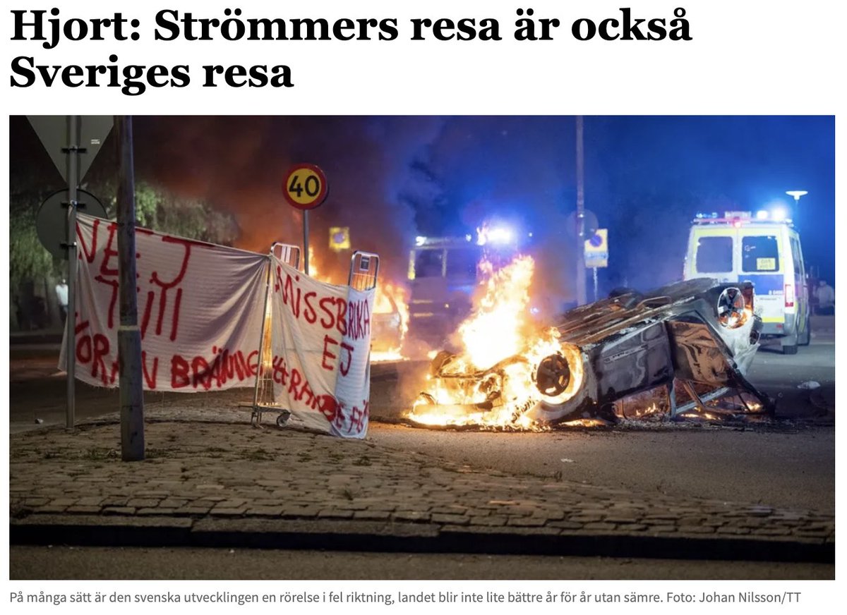 KLAS HJORT: 'Strömmers resa är också Sveriges resa. En resa från att vårda och förbättra ett land som var bra att leva i, till att akut försöka stoppa ett förfall.'
bulletin.nu/hjort-strommer…