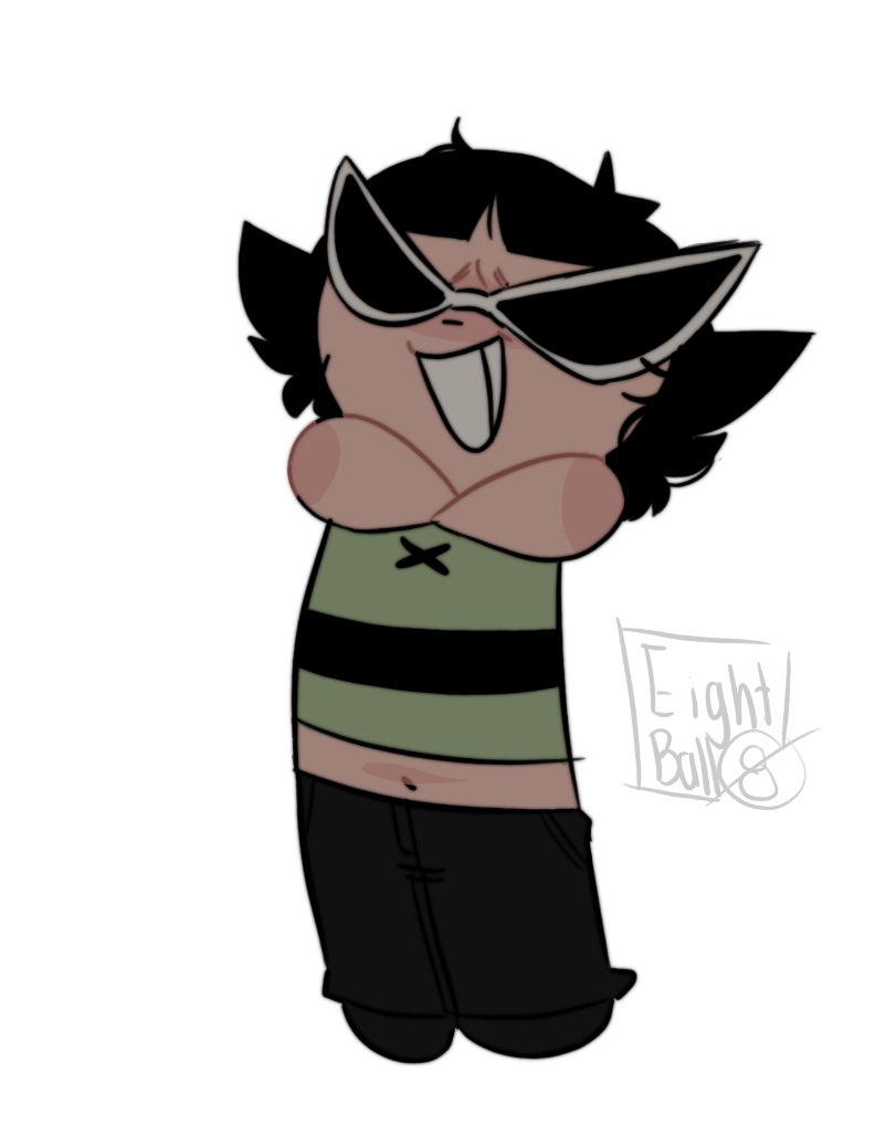 EightSimps's tweet image. LOOK AT THIS COOL RAD STINKER!!!! AHHHSDHDHDH #PowerpuffGirls