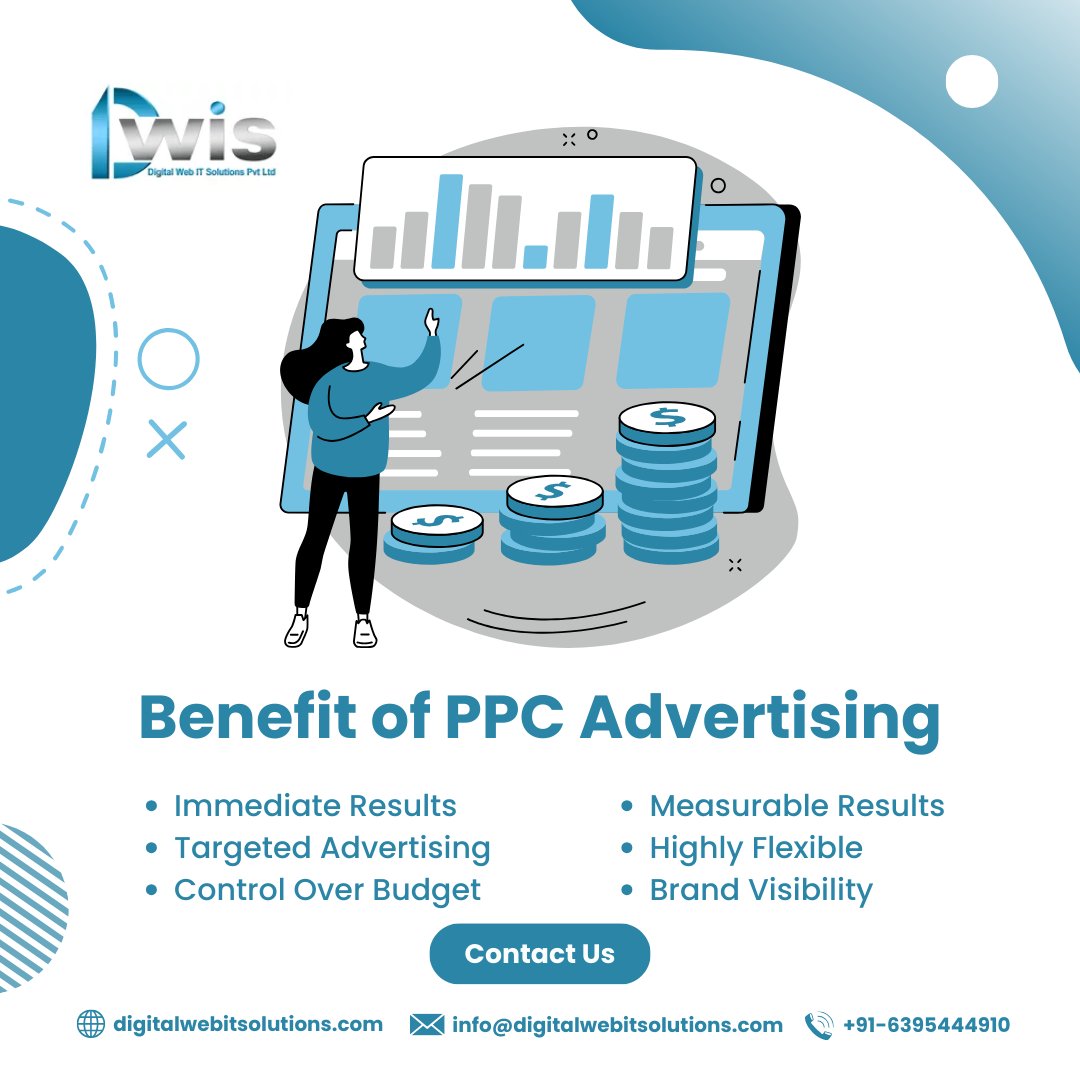 Maximize the Power of PPC Advertising! Get immediate results, targeted ads, & control over your budget. Measure success, enhance brand visibility, & boost your local presence! Call us Now!

#payperclick #googleads #googleadwords #digitawebitsolutions