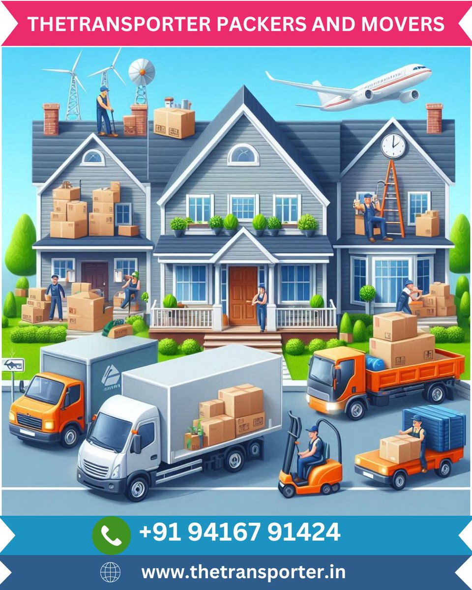 Planning a move? Make the process easier with these helpful tips from TheTransporter Packers and Movers: