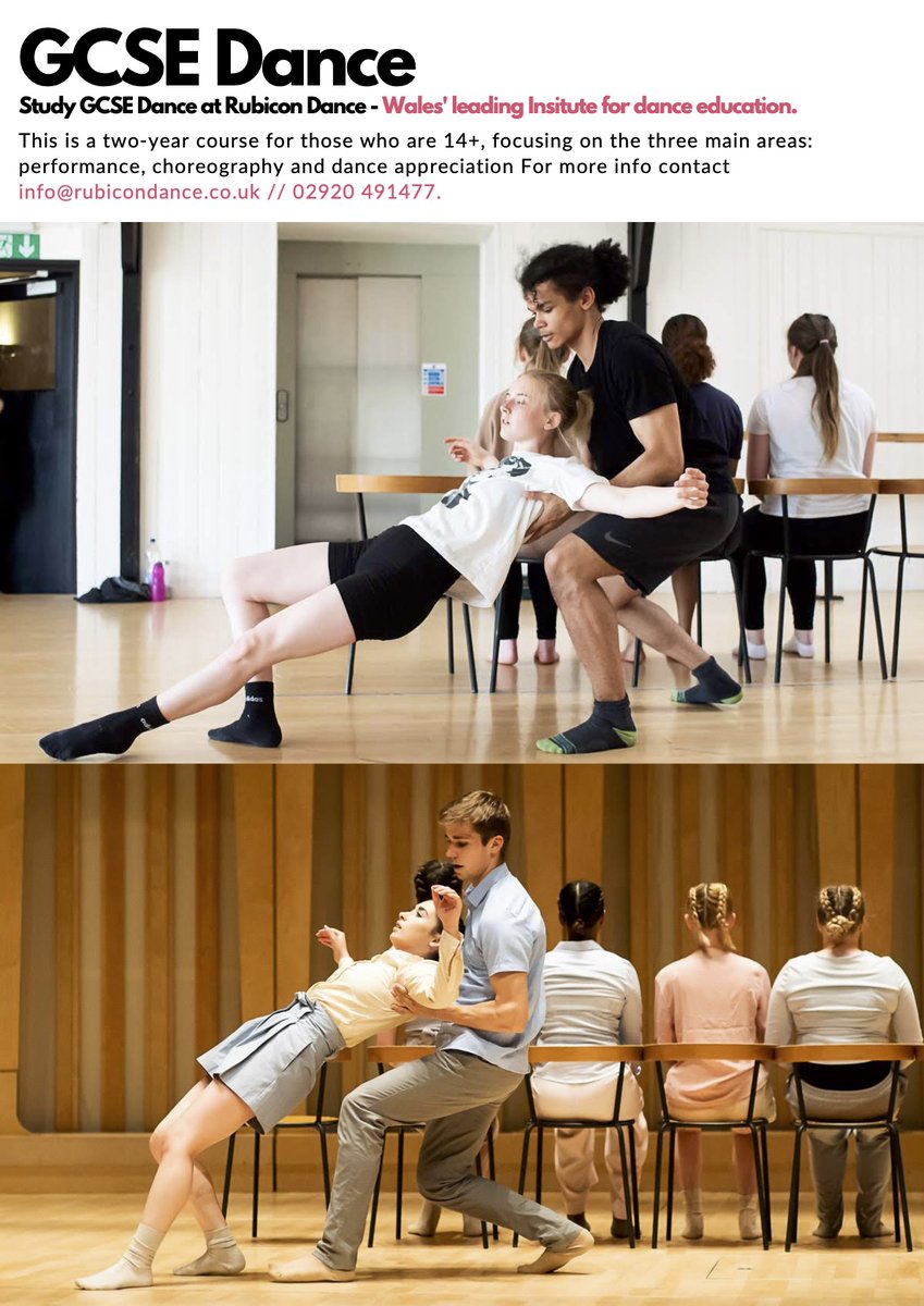 Come and explore Rubicon's GCSE Dance programme for students aged 14+. We are holding an open evening on Thursday 6th June to answer all of your questions. To book a place, email info@rubicondance.co.uk We look forward to seeing you.... Pics - @SianTrenberth