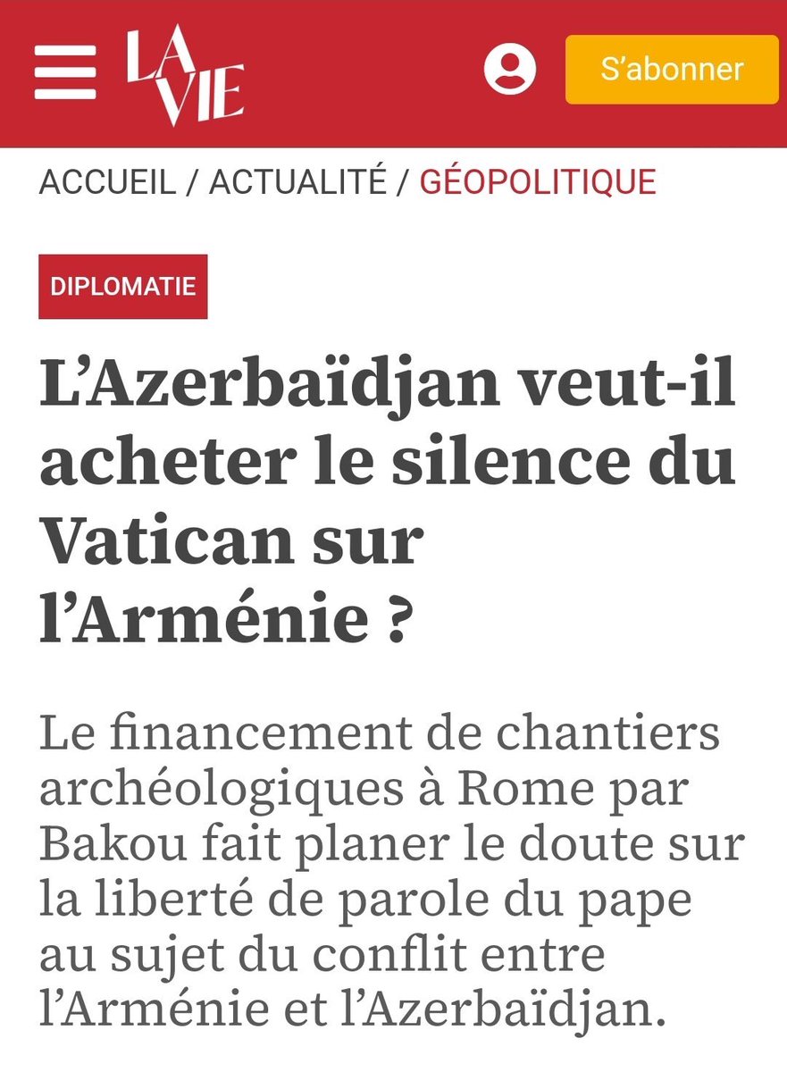 Comment le pape, chef spirituel de notre église, prétend-il vouloir sauver nos âmes, alors qu’il a vendu la sienne. Comment croire en cet homme corrompu, qui a sournoisement négocié avec le diable, le sort de 120 000 arméniens coupables de vivre sur leurs terres ancestrales.