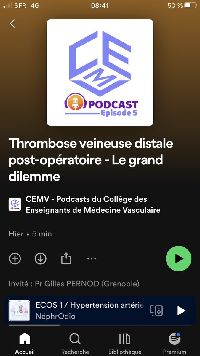 <a href="/CEMV_news/">CEMV</a> <a href="/lasfmv/">SFMV</a> <a href="/ClubVasculaire/">Club des Jeunes Médecins Vasculaires</a> <a href="/GMahe_/">Guillaume Mahé MDPhD</a> <a href="/SevestreMarie/">Marie Sevestre</a> <a href="/SoudetS/">Soudet Simon</a> <a href="/cjurussfmv/">Christine Jurus - SFMV</a> <a href="/Echoraljpangio/">Dr Jean Pierre Laroche #vacciné 6.0</a> 
Le nouveau podcast du Cemv est en ligne cemv.fr/Spotify/Deezer… Podcast