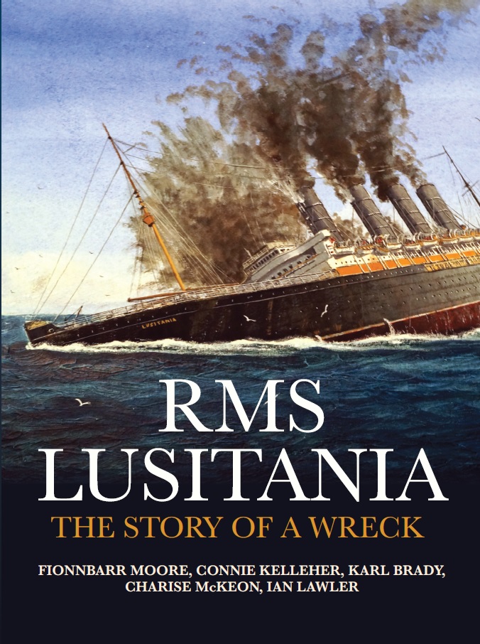 #OnThisDay in 1915 The #RMSLusitania sank 21km South of #Kinsale. 'RMS Lusitania: The Story of a Wreck' is a fresh depiction of the tragic story and was achieved by cross departmental collaboration > infomar.ie/rd-and-educati… @Dept_ECC @GeolSurvIE @MarineInst