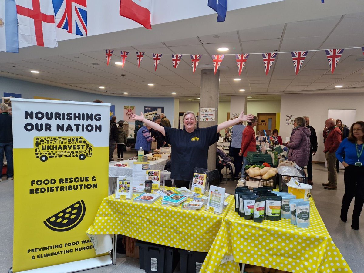“It was great to attend the Midhurst and Rother Community Day, we gave out some lovely food and recipe books to the local community. A big thank you to everyone who donated and to our wonderful volunteer, Helen who supported us at the event!” -Donna, community engagement officer