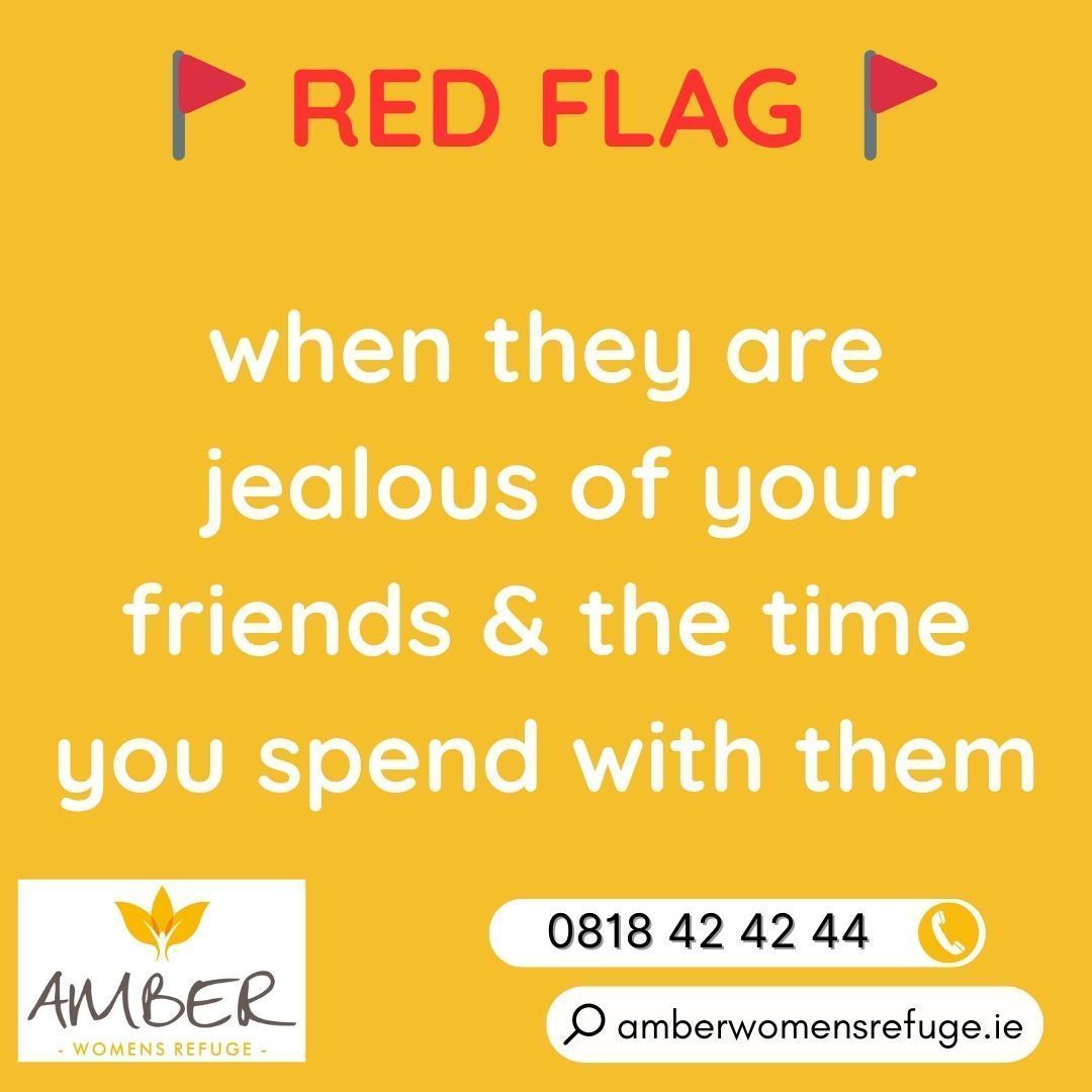 Healthy partners don't get jealous of you spending time with others, they encourage it. If something feels off in the early days it usually is. Listen to your gut.

#redflag #unhealthyrelationship #jealousy #possessive #controlling #isolation #datingabuse