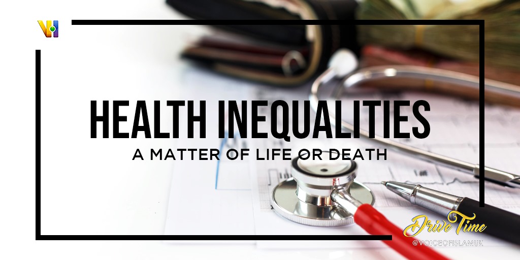The pandemic's economic impact is likely to widen global health inequalities. LIVE from 4pm GMT+1 #health voiceofislam.co.uk/drive-time/