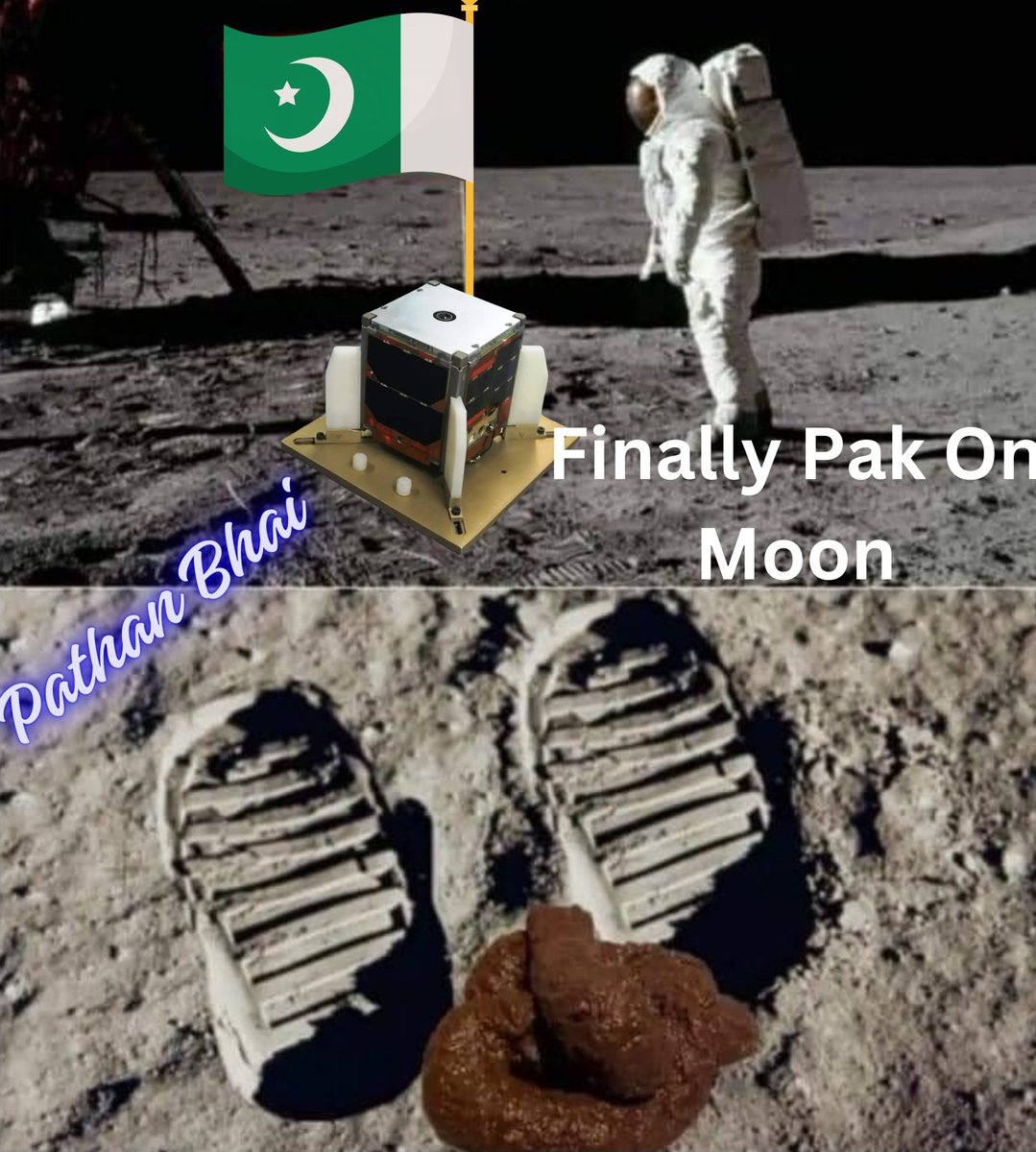 Finally Pak on Moon💩🇵🇰 #PakLoss567_Billions #pakonmoon