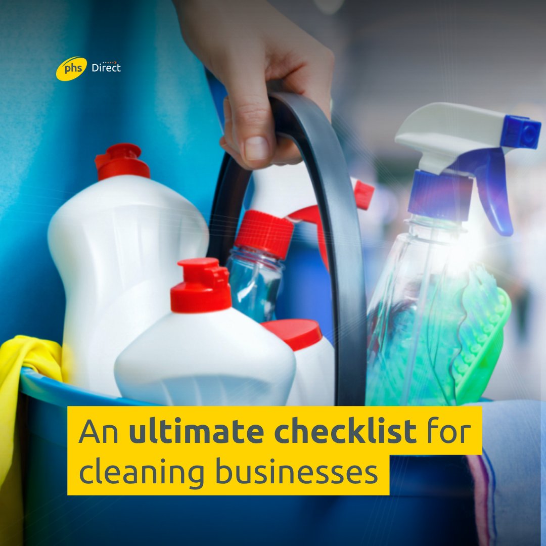 phsDirect_'s tweet photo. An ultimate checklist for cleaning businesses!

These businesses have become more essential for environments. From industrial to outdoor areas, they can deal with tough challenges.

Read more on our ultimate checklist at >> https://t.co/YUcvqCagmb

#phsPurpose #CleaningBusinesses https://t.co/bsGFRNJUnu