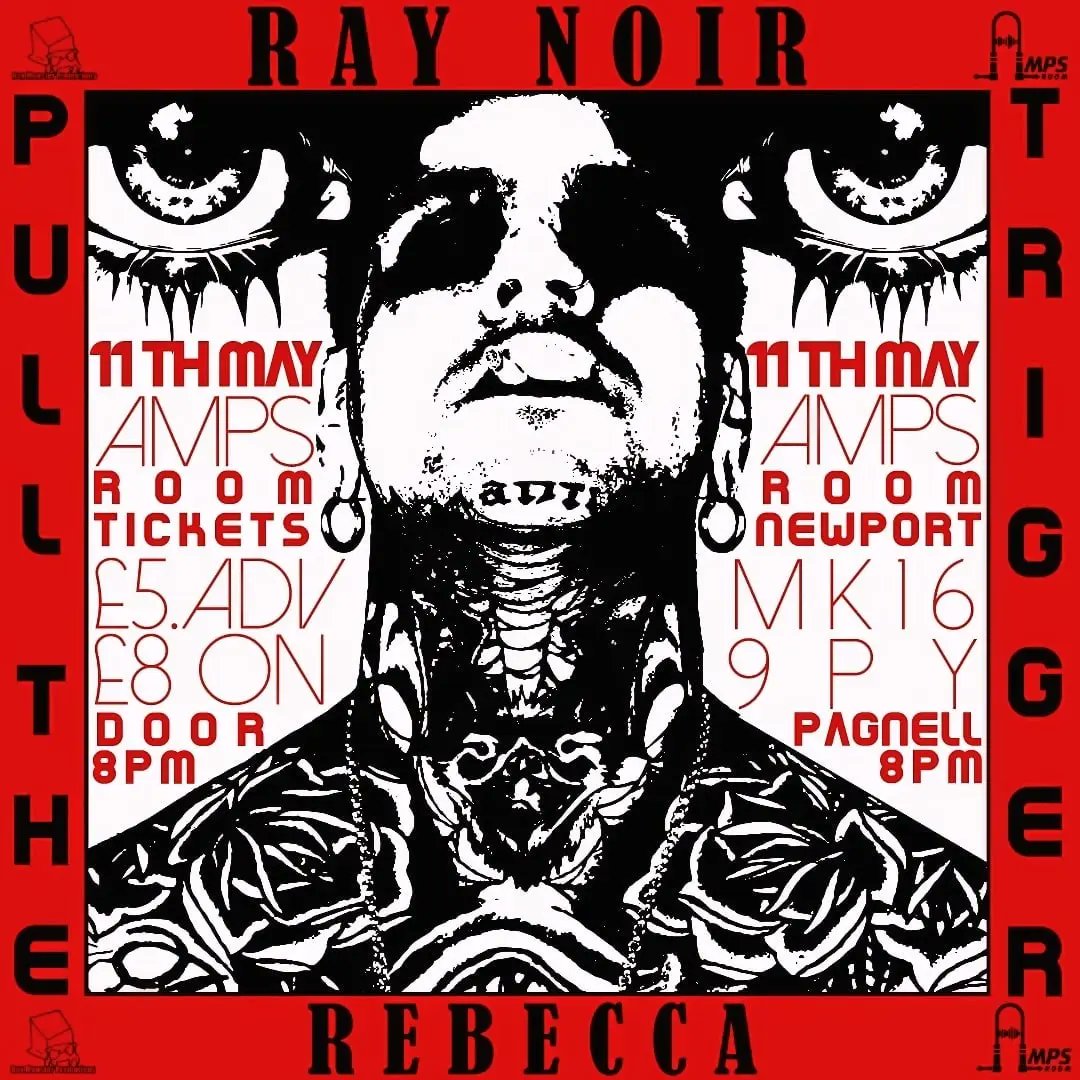 This Saturday at Amps Ray Noir live, so you better get ready to witness the evolution of alt-goth metal. skiddle.com/e/38252398