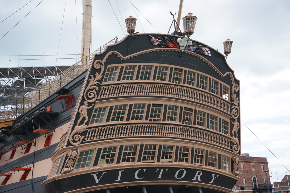 It's a very special day for one of our favourite ships. Happy 259th Birthday to HMS Victory! Launched on 7 May 1765, from Chatham Dockyard, Victory represented the pinnacle of British shipbuilding technology at the time. bit.ly/3JEBj8r