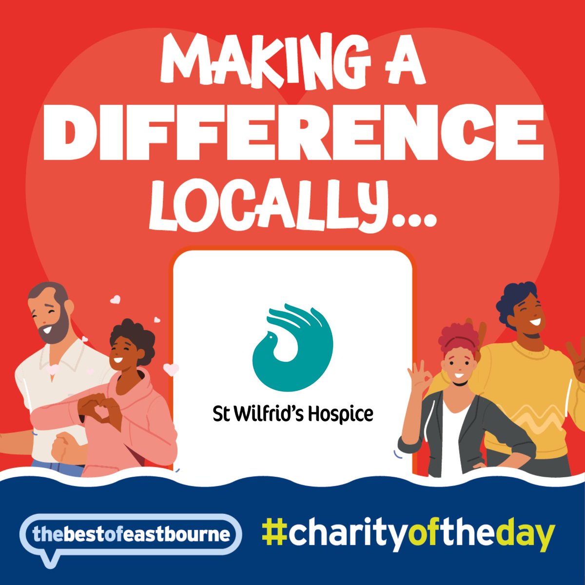 🤝 Making a difference locally 💙 Please show your support for @stwilfridstweet, you can find out more about this local charity in our Community Guide bit.ly/3tR6J7D #BestOfEastbourne #CharityOfTheDay #EastbourneCharity #EBcharity #EastbourneVolunteer