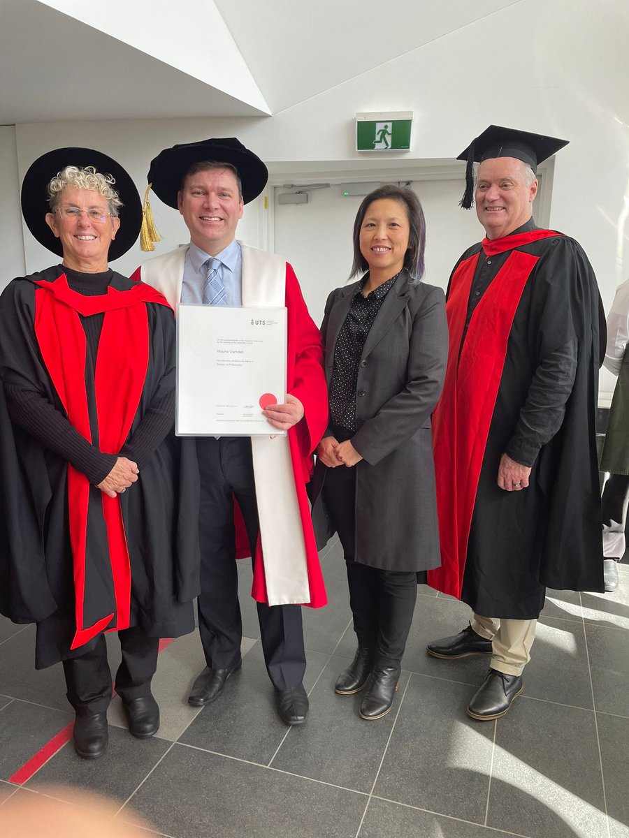 Wayne Varndell (@academicnation) on Twitter photo An amazing journey - only made possible by family, <a href="/SEastSydHealth/">SESLHD</a> and cracking supervisors Professors @MargFry and Doug Elliott of <a href="/utsSoNM/">UTS School of Nursing & Midwifery</a> <a href="/UTS_Health/">UTS Health</a> <a href="/UTSResearch/">UTS Research</a> An amazing journey - only made possible by family, <a href="/SEastSydHealth/">SESLHD</a> and cracking supervisors Professors @MargFry and Doug Elliott of <a href="/utsSoNM/">UTS School of Nursing & Midwifery</a> <a href="/UTS_Health/">UTS Health</a> <a href="/UTSResearch/">UTS Research</a>