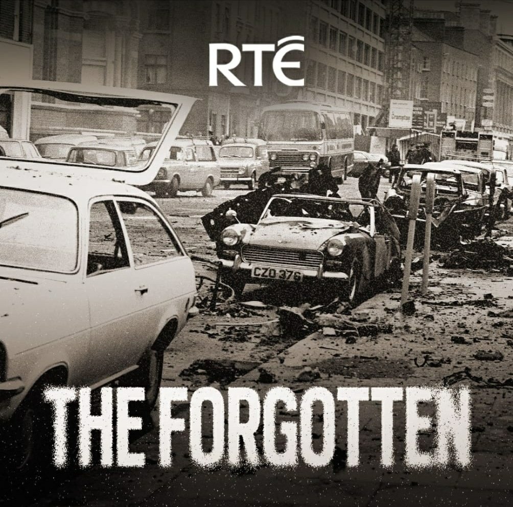 For the past few months @BarryLenihan & I have been working on a six part podcast about the 17th May 1974 Dublin Monaghan bombings. 'The Forgotten' starts this evening at 18.30 on @RTERadio1 & continues May 8, 9, 13, 14 & 15th. Available on RTÉ radio app & all podcast platforms