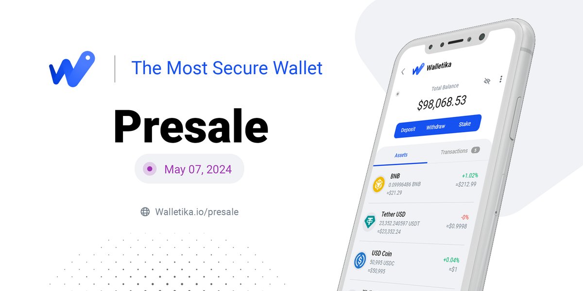 4 Hours Left for The Biggest Presale! 🔥🤩 The Most Secure Crypto Wallet 🔐 Choose between a hot and cold wallet to access your funds easily without a private key. Why Should I Buy Now? ✅ Receive immediately ✅ Stake to earn +50% APR is live now ✅ Listing on top…