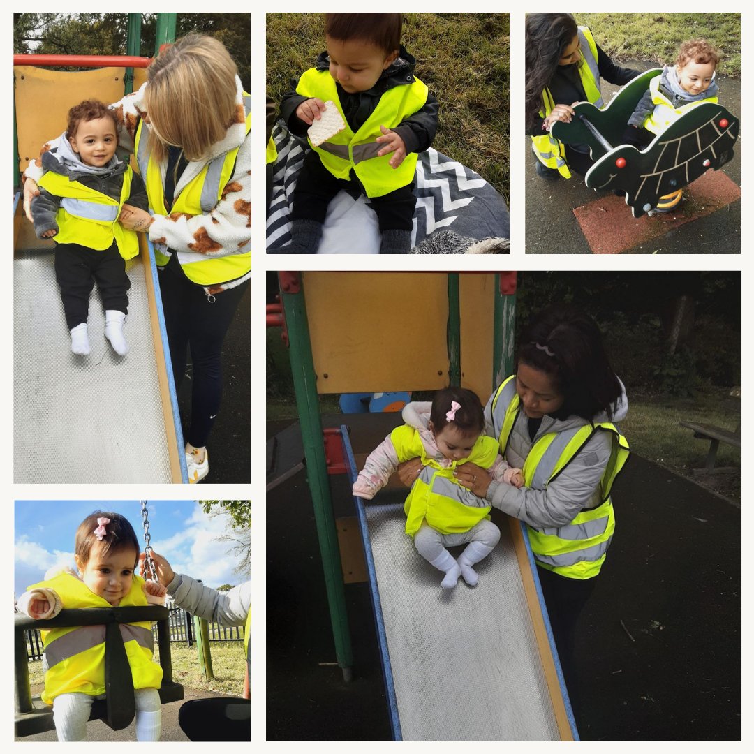 ☀️The sun was shining and our #Babies made the most of it! We went on a trip to the park and began to develop a love for the natural environment. We enjoyed a little picnic with some snacks and sang nursery rhymes using the musical instruments.☀️