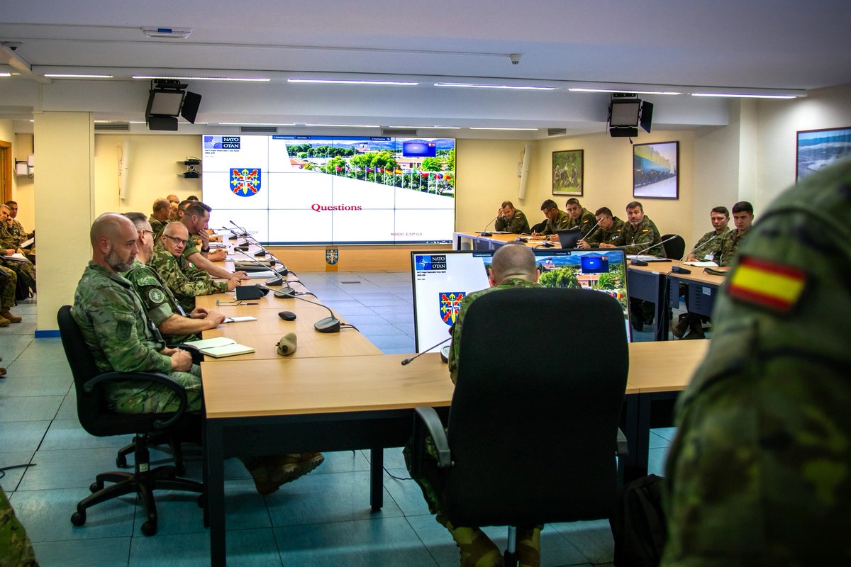 Preparations for Valiant Lynx 2024 #VL24 exercise are ramping up. This week, the Main Planning Conference took place at the NRDC-ESP Headquarters #Bétera to finalize objectives and the design of the exercise that will be executed in November. #StrongerTogether #WeAreNATO