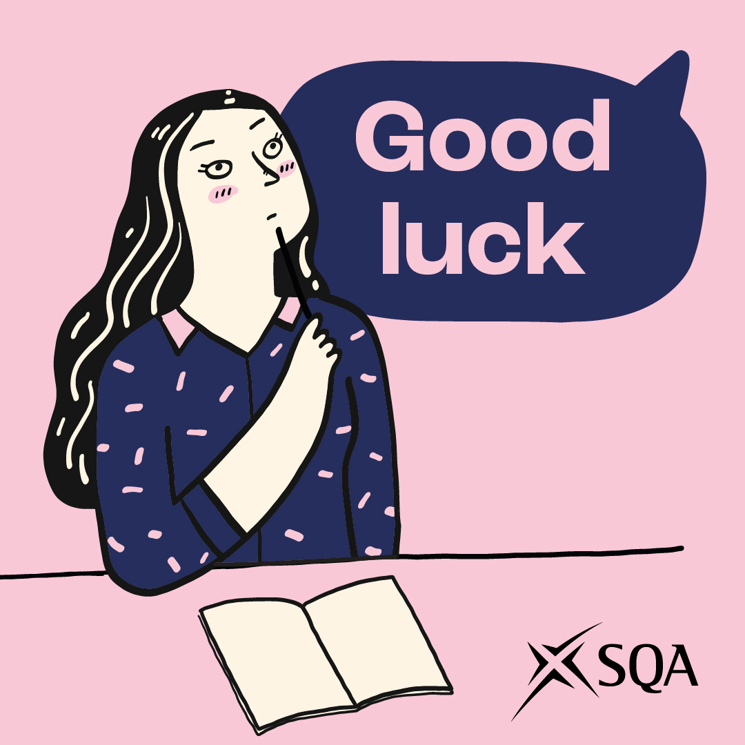 We wish everyone sitting National 5 and Advanced Higher English #SQAexams today the very best of luck. ✍️🙌