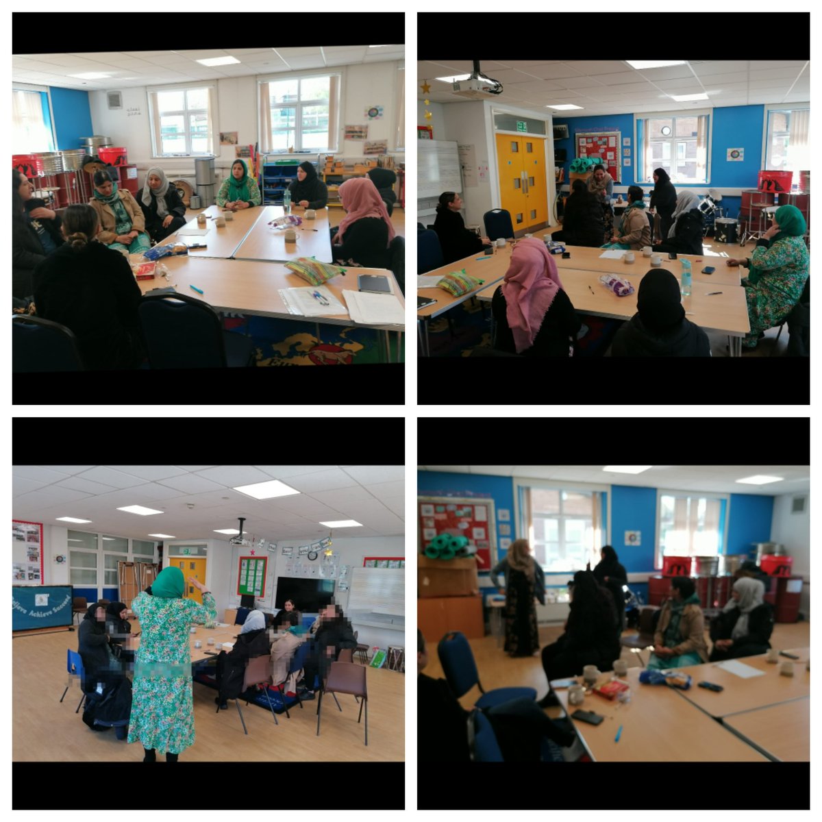Excellent workshops @Greenhill_HT CHAI, discussions & focus groups with our school staff #parentalengagement #parentalvoice. Also we have started our #health equality prgram kicking off with role plays on #wellbeing. These mums are super amazing 👏