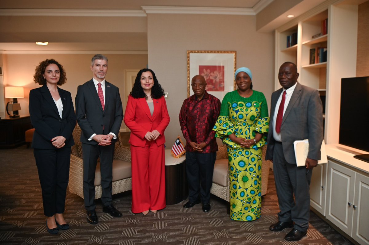 Liberia has been a longstanding ally, and was one of the first countries to recognize our country in 2008. In Dallas, I had a productive discussion with President Joseph Boakai on opportunities to strengthen our ties and expand cooperation in areas that will benefit both our…
