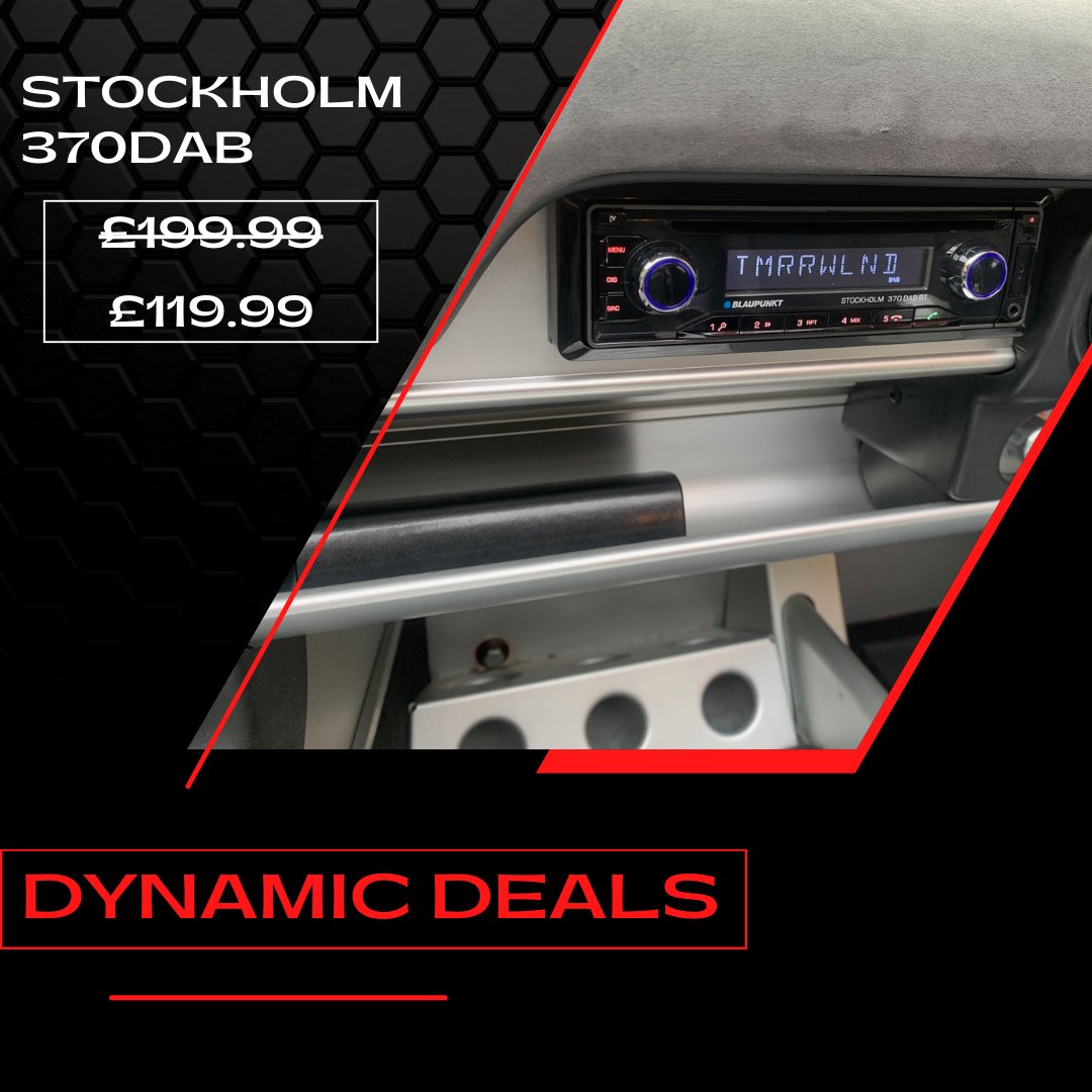 Blaupunkt Stockholm 370DAB-BT: The Ultimate Digital Car Stereo!

order now: dynamicsounds.co.uk/blaupunkt-stoc…