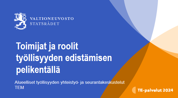 TE-palvelut 2024 (@tepalvelut2024) on Twitter photo Työllisyyden edistämisen alueelliset yhteistyö- ja seurantakeskustelut käynnistyvät tänä vuonna <a href="/PirkanmaanELY/">Pirkanmaan ELY-keskus</a>'n alueelta. Kenraaliharjoituksen teemana on alueiden tilannekuva ja valmistautuminen ensi vuoteen. TEM:n puheenvuorossa avataan ohjausta sekä toimijoiden rooleja #te2024 Työllisyyden edistämisen alueelliset yhteistyö- ja seurantakeskustelut käynnistyvät tänä vuonna <a href="/PirkanmaanELY/">Pirkanmaan ELY-keskus</a>'n alueelta. Kenraaliharjoituksen teemana on alueiden tilannekuva ja valmistautuminen ensi vuoteen. TEM:n puheenvuorossa avataan ohjausta sekä toimijoiden rooleja #te2024
