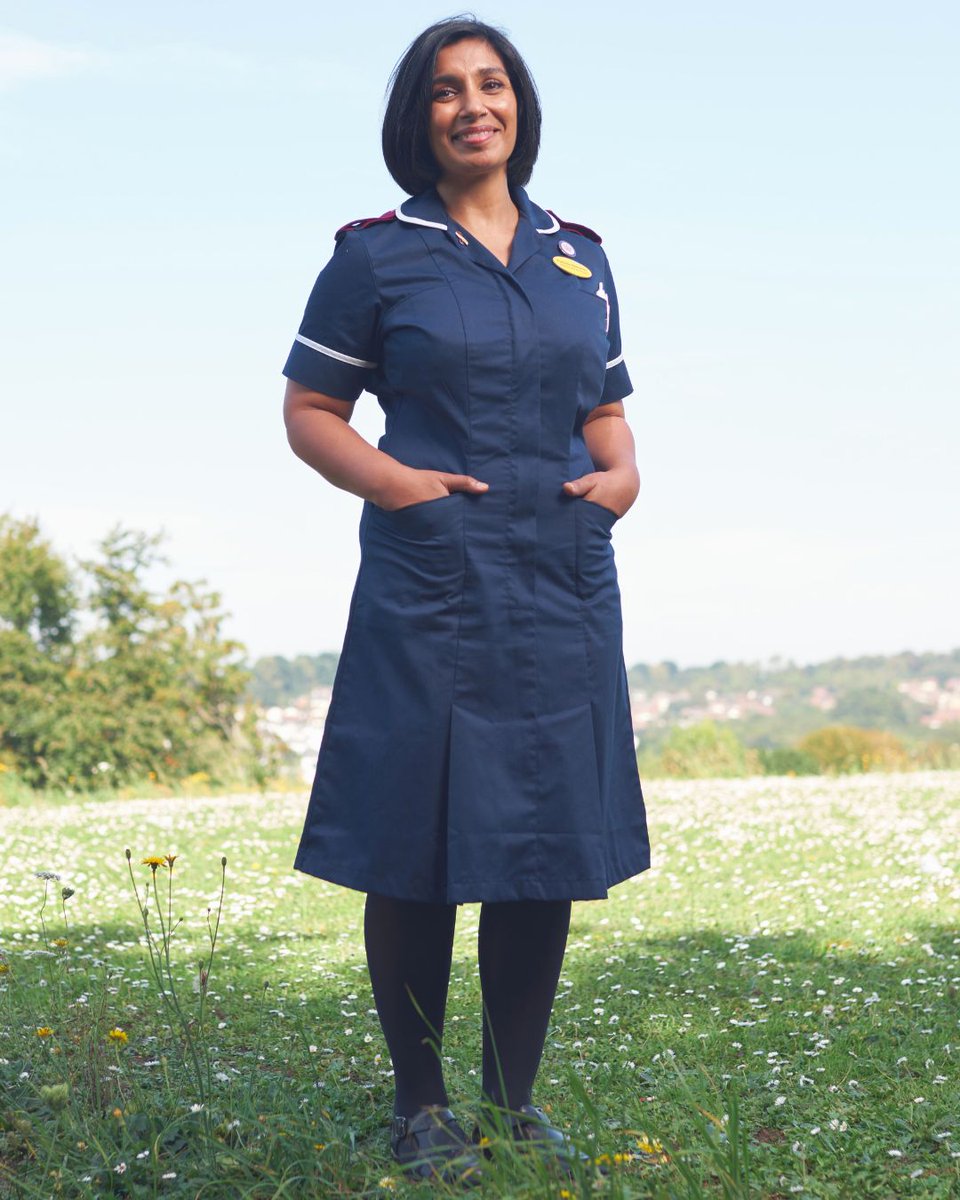 “When I was 12 years old, Dad had cancer, and a lovely nurse called Eileen looked after him. She just exuded kindness. I’ll never forget a moment when Dad was at the end of his life, and Eileen just sat and held Mum’s hand. Now, as a nurse, I carry her with me and get to