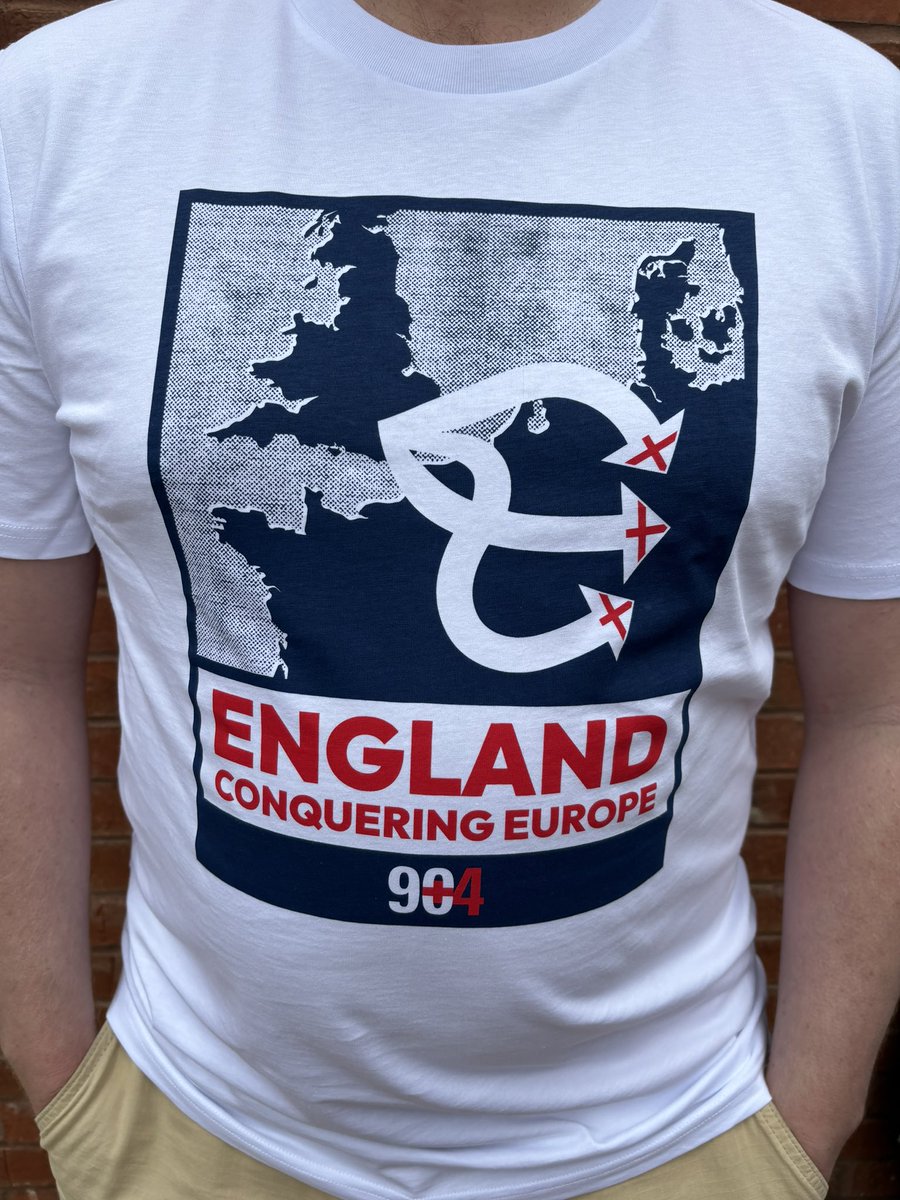 38 days to go… #Euro2024 #itscominghome #threelions #England #3lions #Englandtshirt #Englandtee #footballtshirt #Eurotshirt #Eurotee