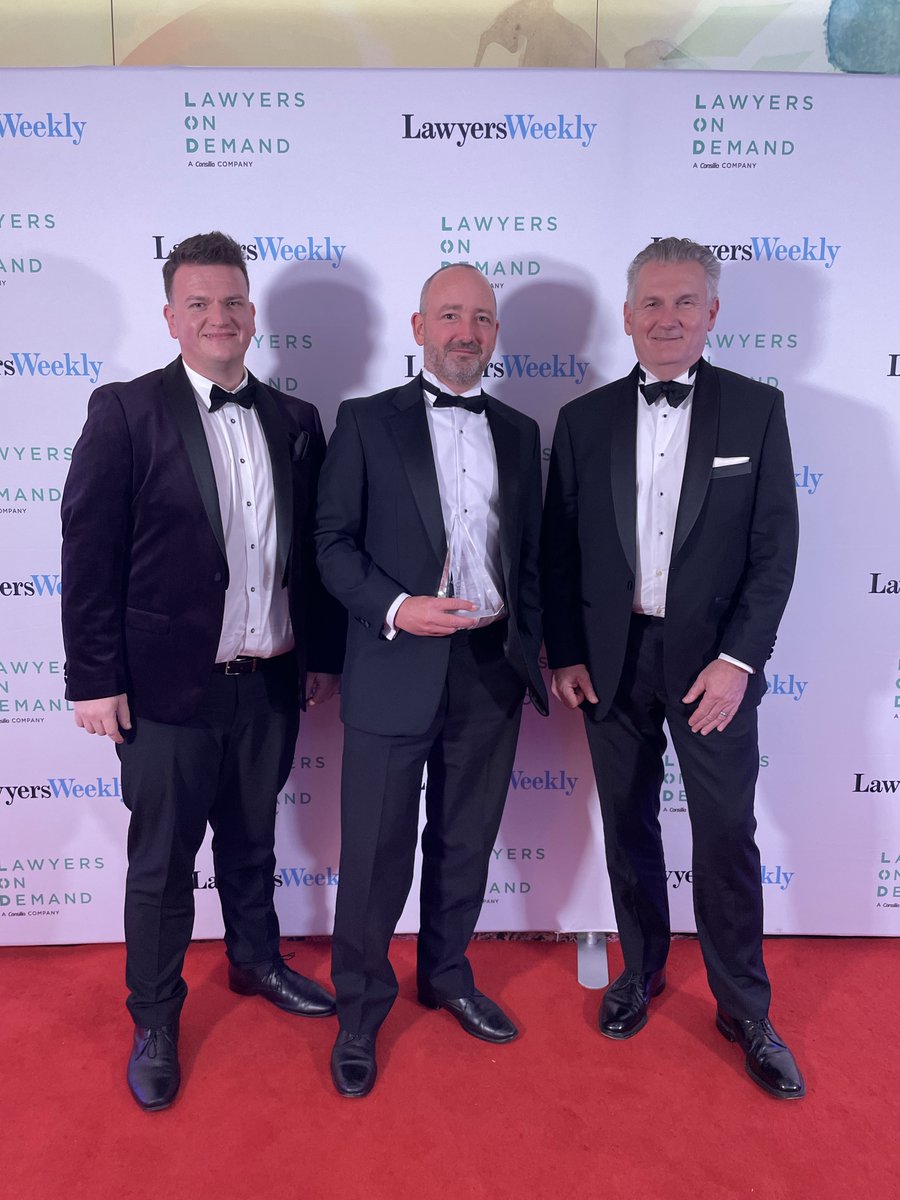 Congratulations to Chris Collins, our Chief Legal Officer, for being honoured with the Government Lawyer of the Year award at the 2024 Lawyers Weekly Counsel Summit and Awards. lawyersweekly.com.au/corporate-coun…