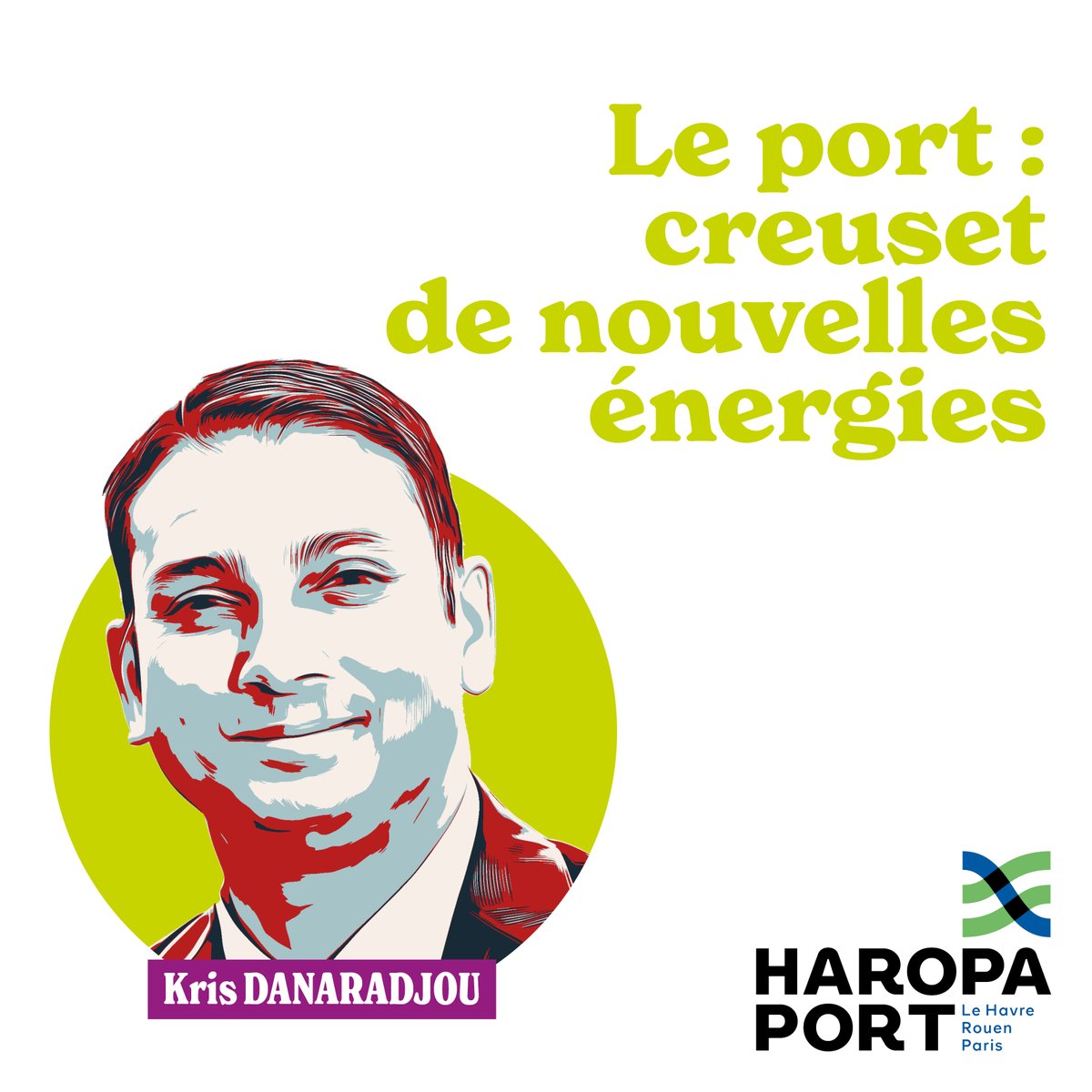 Pour Kris Danaradjou, directeur adjoint du Développement HAROPA PORT, l'avenir énergétique s'écrit dans les zones industrialo-portuaires. Pourquoi ? Comment ? Il s'explique en page 13 de notre revue #COURANTS 👉 tinyurl.com/3tkchmtu