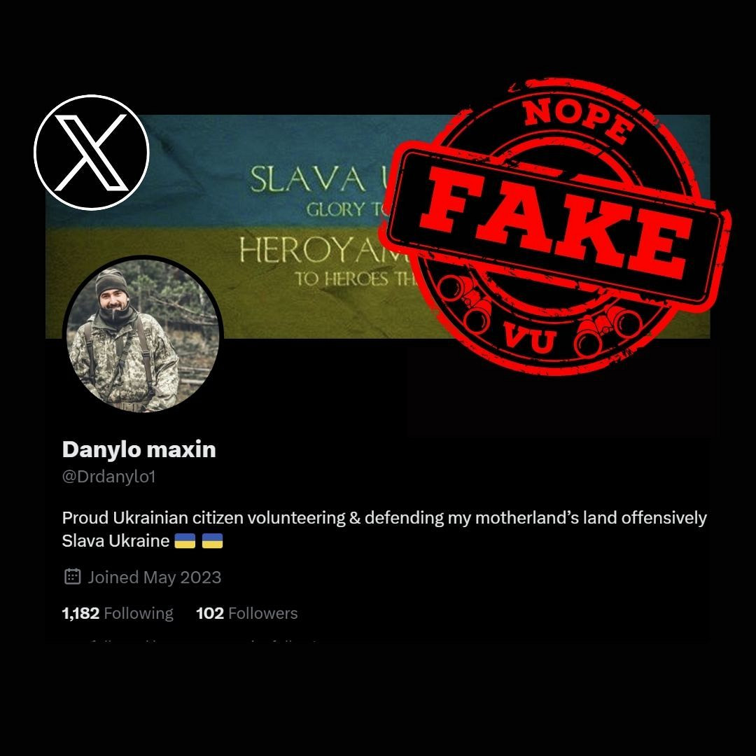 #vu #scamalert #xscam ❌FAKE SOLDIER: Danylo maxin aka Drdanylo1 x.com/Drdanylo1 ID link: twitter.com/i/user/1653446… ID: 1653446657172701185 ⚠️IMPERSONATES ✅ web.facebook.com/dmitriy.kalita @Xsecurity @Support @Safety